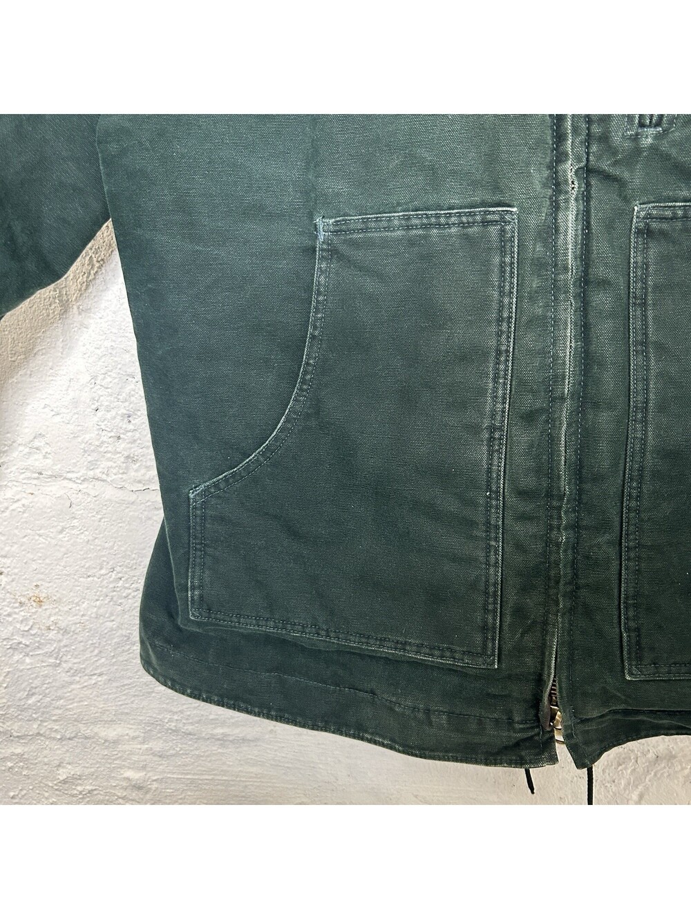 Vintage Carhartt Sherpa-Lined Ridge Coat “Spruce” C61 SPC - Picture 5 of 9